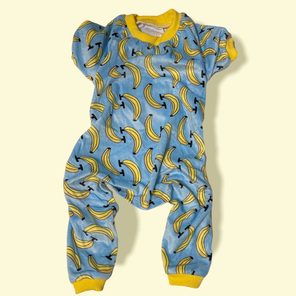 Banana Puppy Pajamas